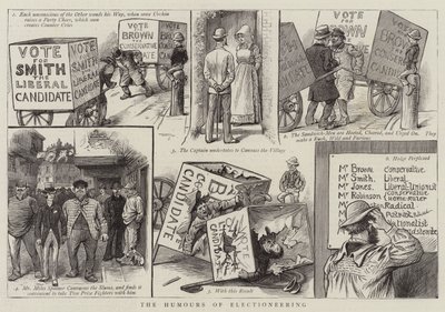 The Humours of Electioneering by English School