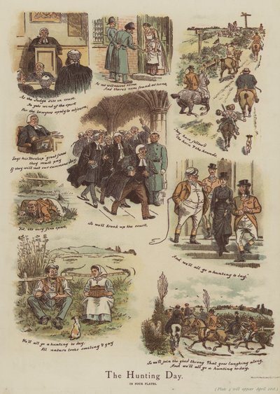 The Hunting Day by English School