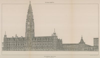 The Imperial Institute: Design by English School
