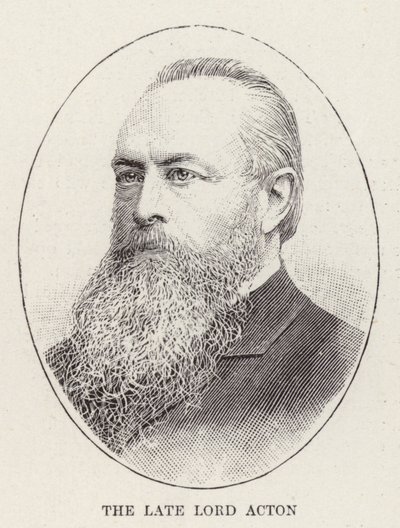 The Late Lord Acton by English School