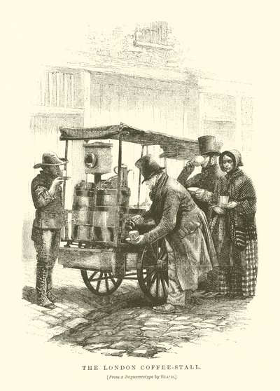 The London Coffee-Stall by English School