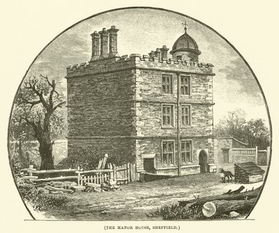 The Manor House, Sheffield by English School