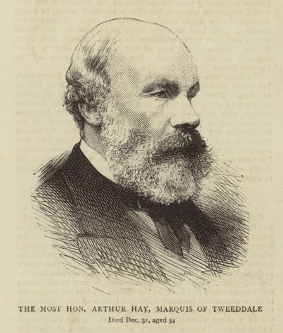 The Most Honourable Arthur Hay, Marquis of Tweeddale by English School