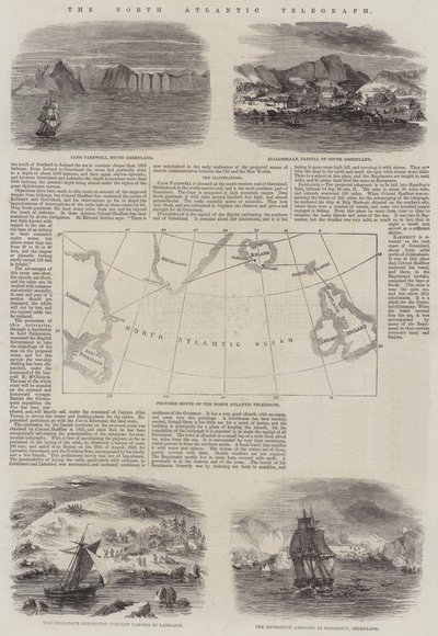 The North Atlantic Telegraph by English School