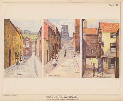 The Old Borough, Scarborough by English School