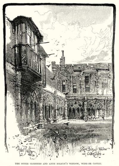 The Outer Cloisters and Anne Boleyn