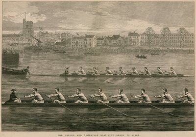 The Oxford and Cambridge Boat Race - Ready to Start by English School