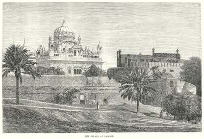 The Palace of Lahore by English School