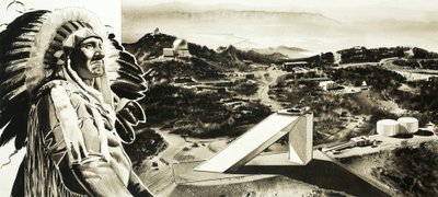The Papagos Indians allowed scientists to build their observatory at Kitt Peak by English School