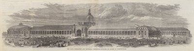 The Paris Permanent and Universal Exhibition Building in Course of Construction by English School