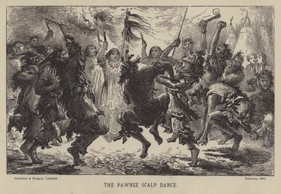 The Pawnee Scalp Dance by English School