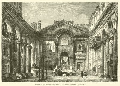 The Piazza del Duomo, Split, A Court of Diocletian