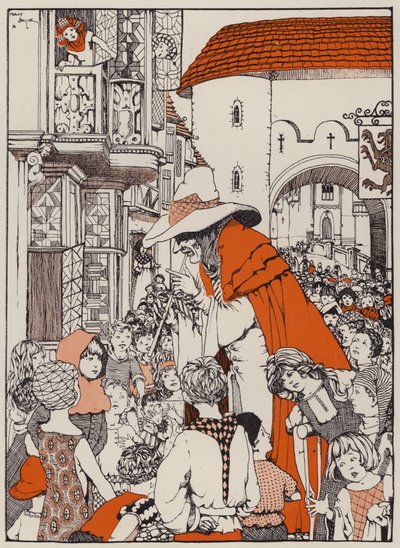 The Pied Piper by English School