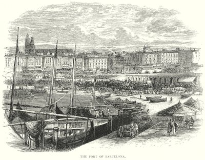 The Port of Barcelona by English School
