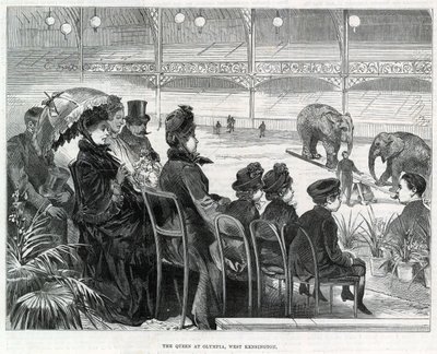 The Queen at Olympia, West Kensington by English School