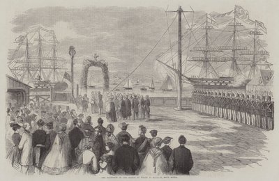 The Reception of the Prince of Wales at Halifax, Nova Scotia by English School