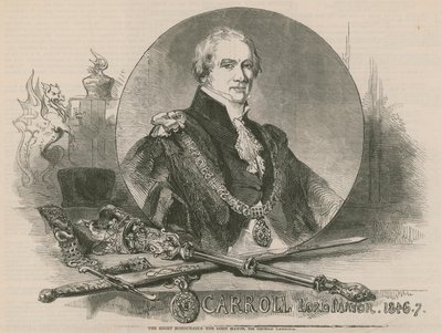 The Right Honourable The Lord Mayor Sir George Carroll by English School