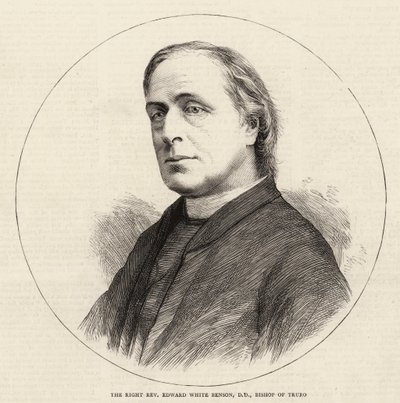 The Right Reverend Edward White Benson, DD, Bishop of Truro by English School