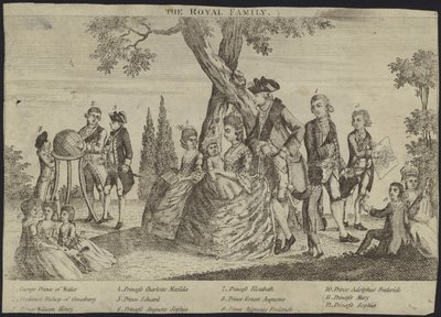 The Royal Family by English School