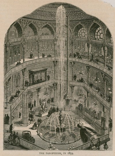 The Royal Panopticon of Science and Art, Leicester Square, London by English School