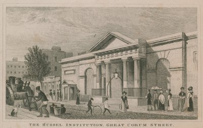 The Russell Institution, Great Coram Street, London by English School