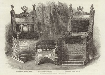 The Russian Coronation Thrones by English School
