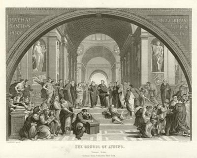 The School of Athens by English School