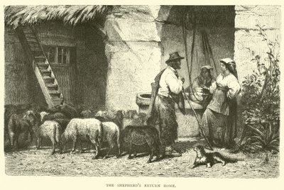 The Shepherds Return Home by English School