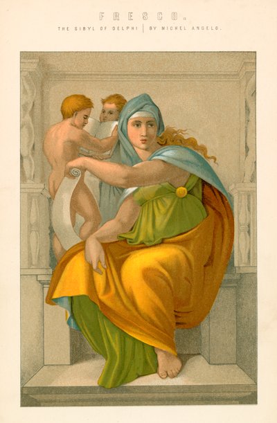 The Sibyl of Delphi by English School