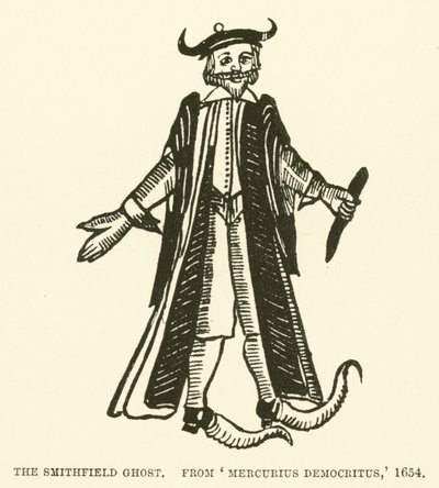 The Smithfield Ghost, from Mercurius Democritus by English School