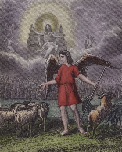 The Son of man with all his glory crown