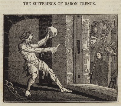 The Sufferings of Baron Trenck by English School