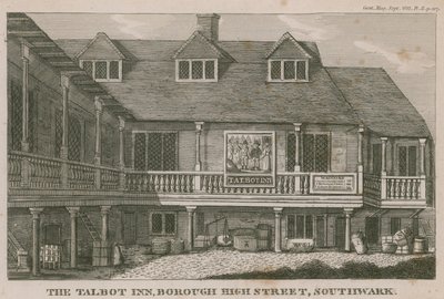 The Tabard Inn, Southwark by English School