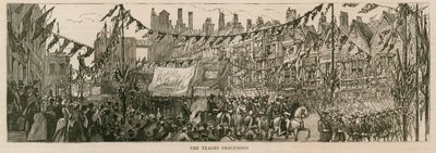 The Trades Procession by English School
