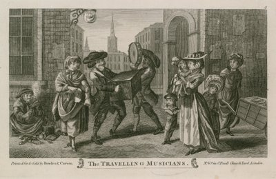The Travelling Musicians by English School