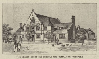 The Verdin Technical Schools and Gymnasium, Winsford by English School