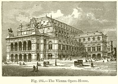 The Vienna Opera House by English School
