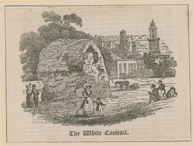 The White Conduit in Islington by English School