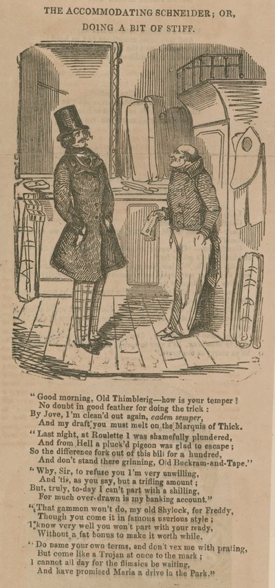 The Accommodating Schneider or Doing a Bit of Stiff by English School
