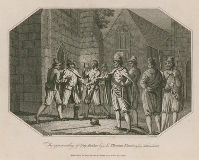 The Apprehending of Guy Fawkes by Sir Thomas Knevet and His Attendants by English School