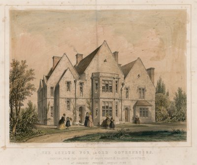 The Asylum for Aged Governesses, Claremont Terrace, Kentish Town by English School