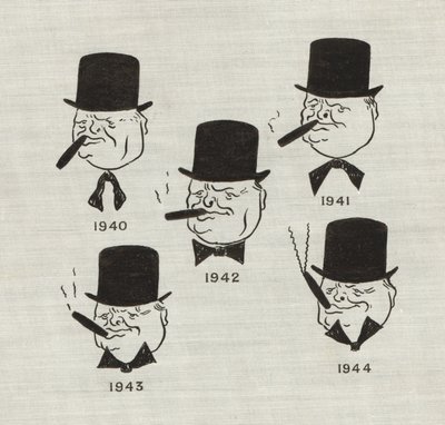 The changing moods of British Prime Minister Winston Churchill as the Second World War progressed by English School