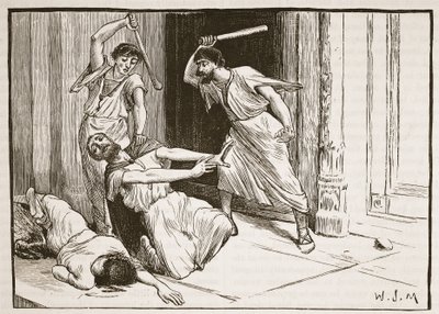 The Death of Tiberius Gracchus by English School