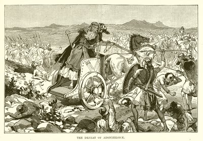 The Defeat of Adonizedeck by English School