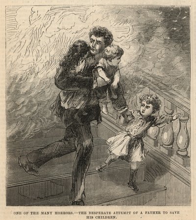The Desperate Attempt of a Father to Save His Children by English School