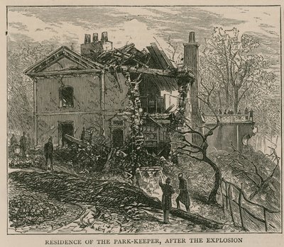 The explosion on the Regent