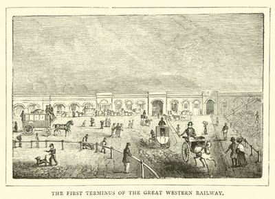 The first terminus of the Great Western Railway by English School