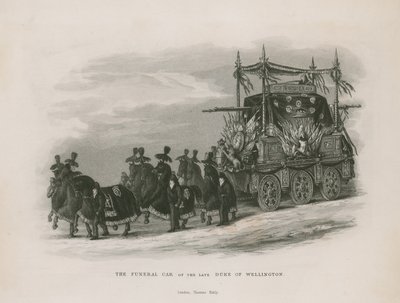 The Funeral Car of the Late Duke of Wellington by English School