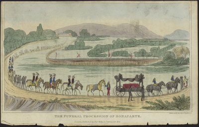 The Funeral Procession of Napoleon Bonaparte by English School