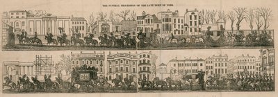 The Funeral Procession of the Late Duke of York by English School